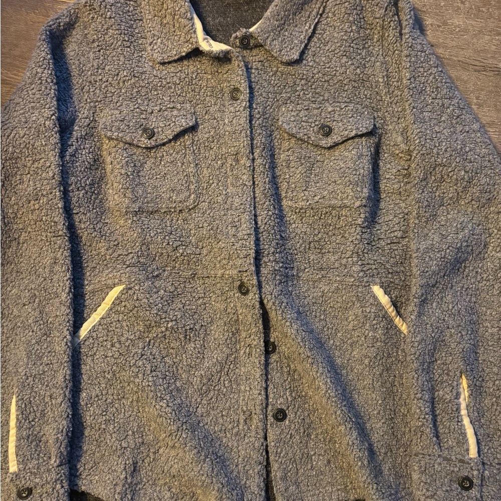 Toad&Co Gray Sherpa Telluride Jacket